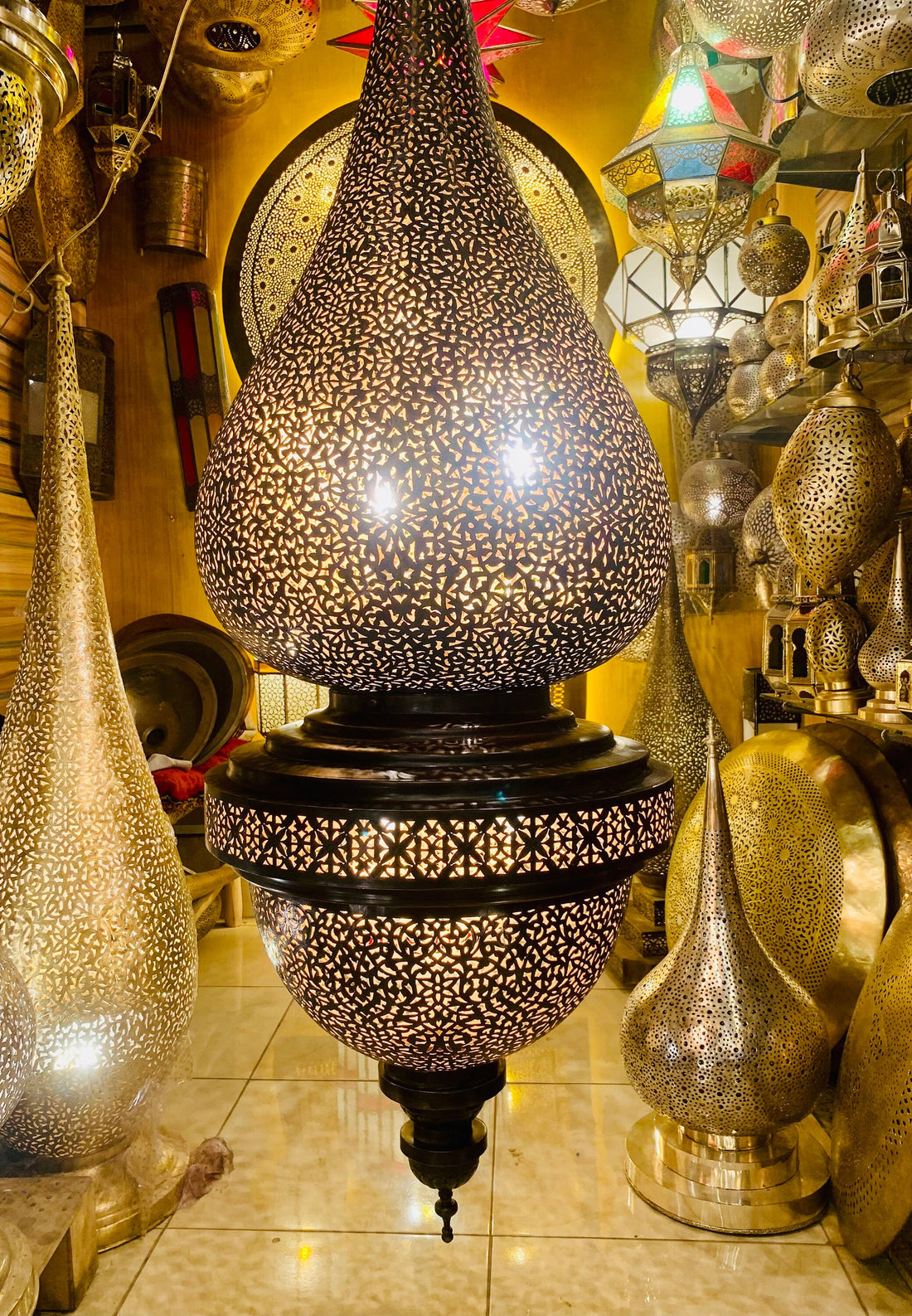 Moroccan pendant light,pendant lighting, lampshade lighting,Art Deco lamp