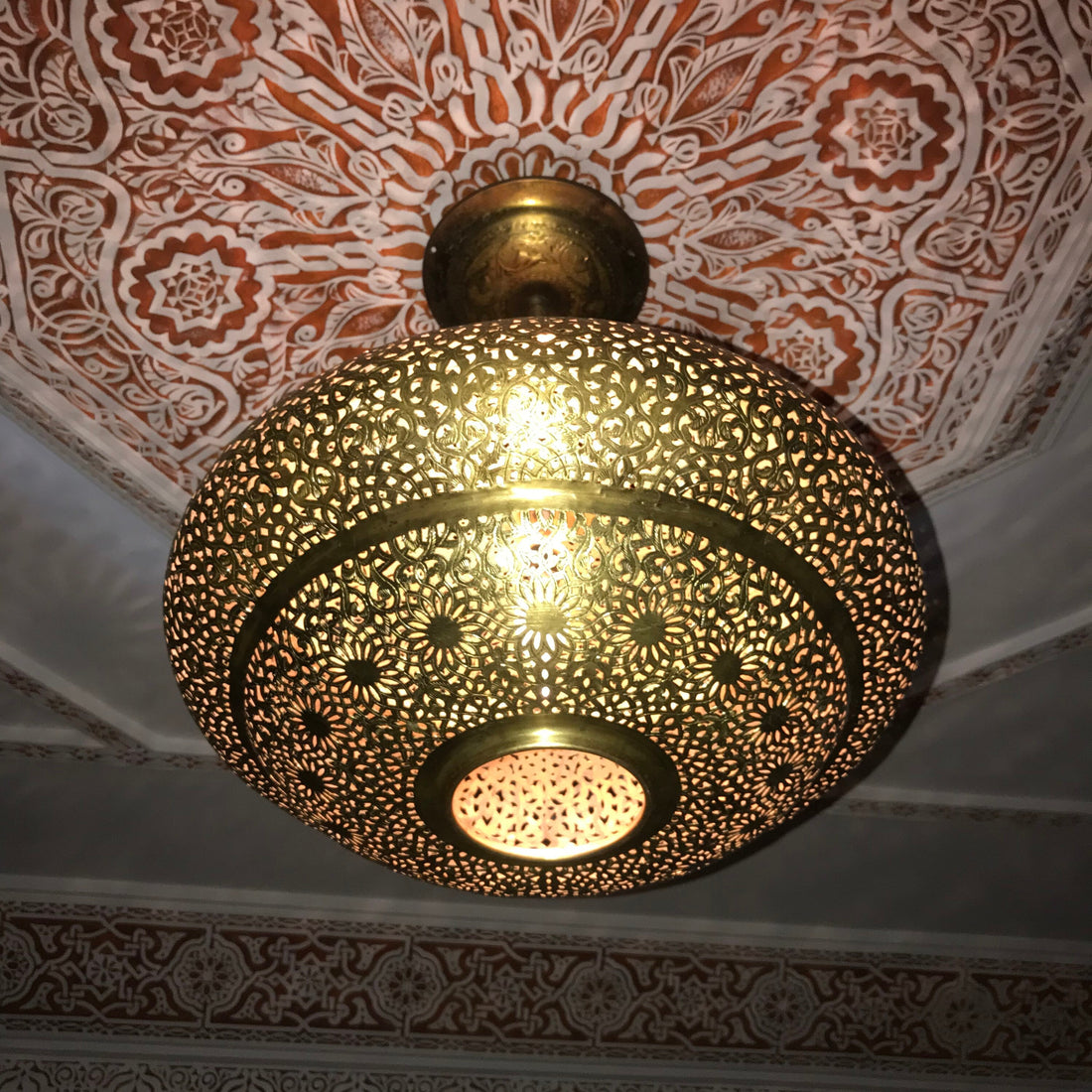 Moroccan pendant light, chandelier lighting , light fixture, ceiling light