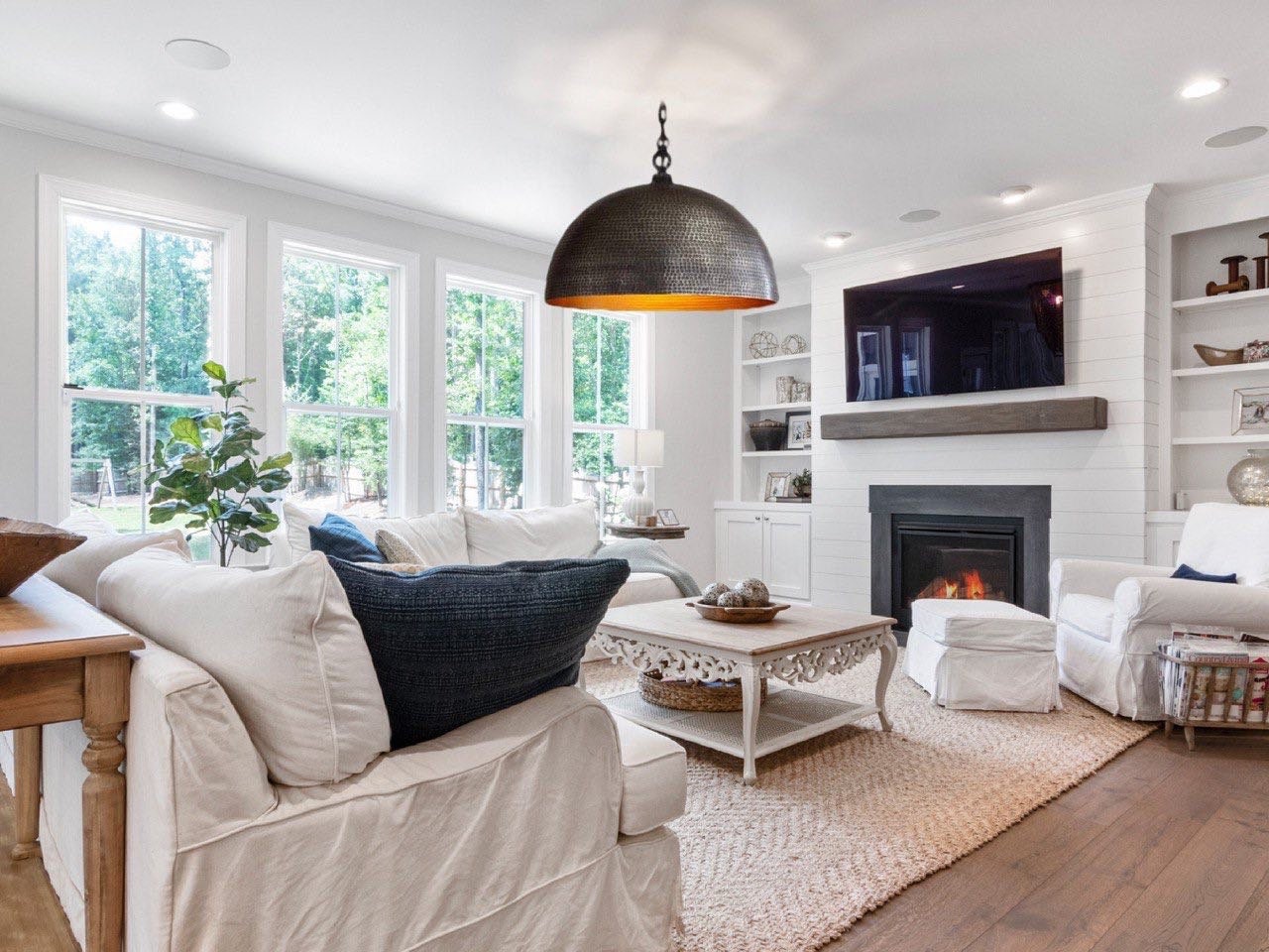 Set 2 of  brass dome pendant light , hanging lamp, kitchen island light,lampshade lighting