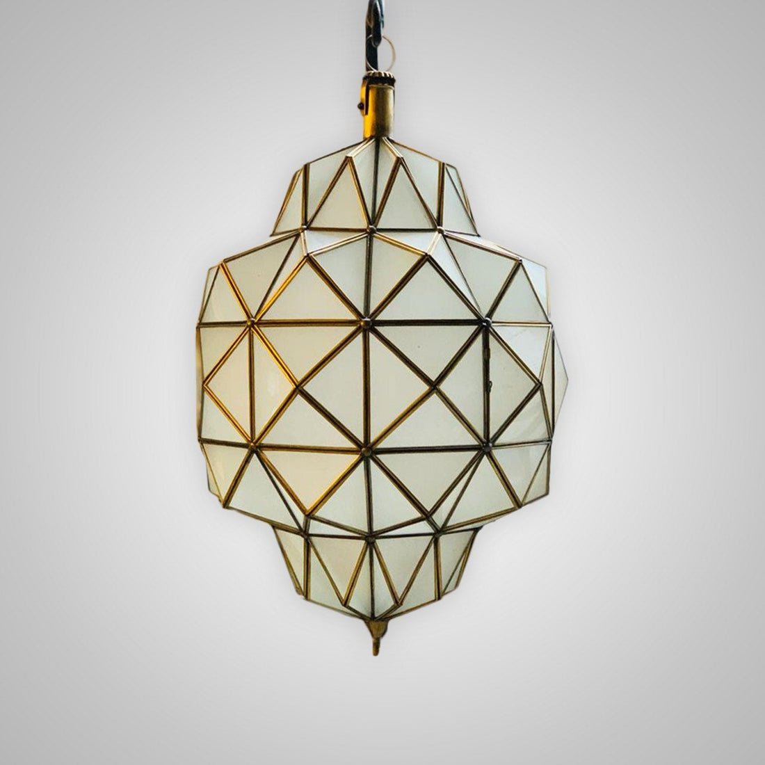 Moroccan pendant lights - Moroccan brass ceiling Fixtures, Handcrafted Hanging Moroccan Glass lamp