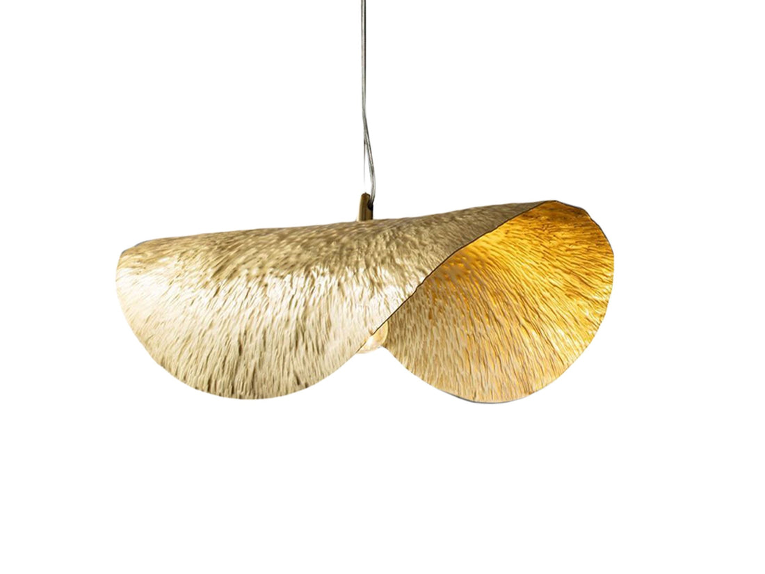 Brass ceiling light, hanging lamp , pendant light,Modern Leaf Shaped Pendant