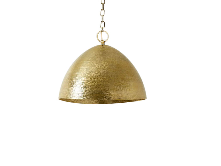 Hammered brass dome pendant light, Hanging Lamp , Lampshades Lighting, art Decor lamp