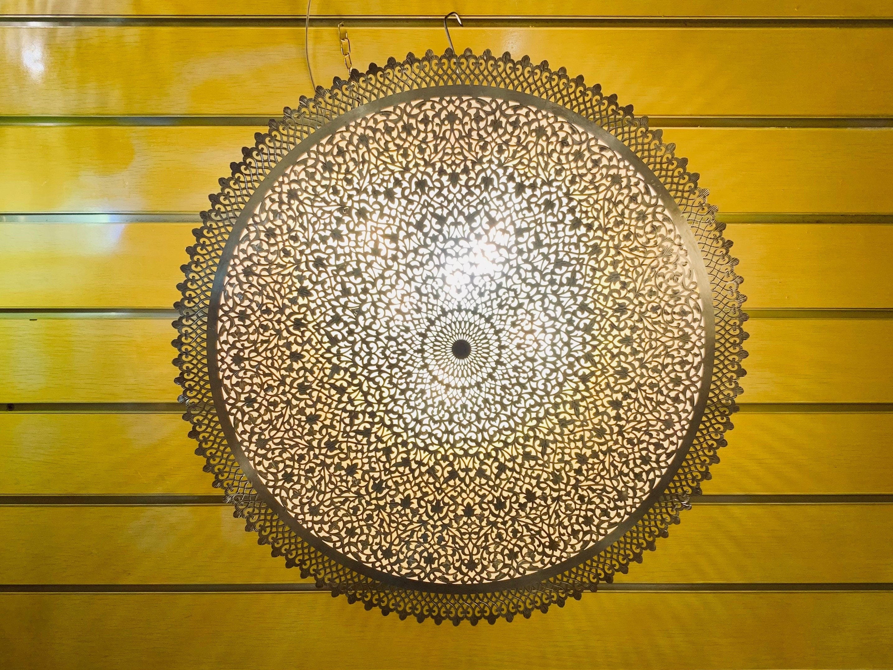 Moroccan Wall Lamp, wall sconce , brass sconce, Art deco lamp