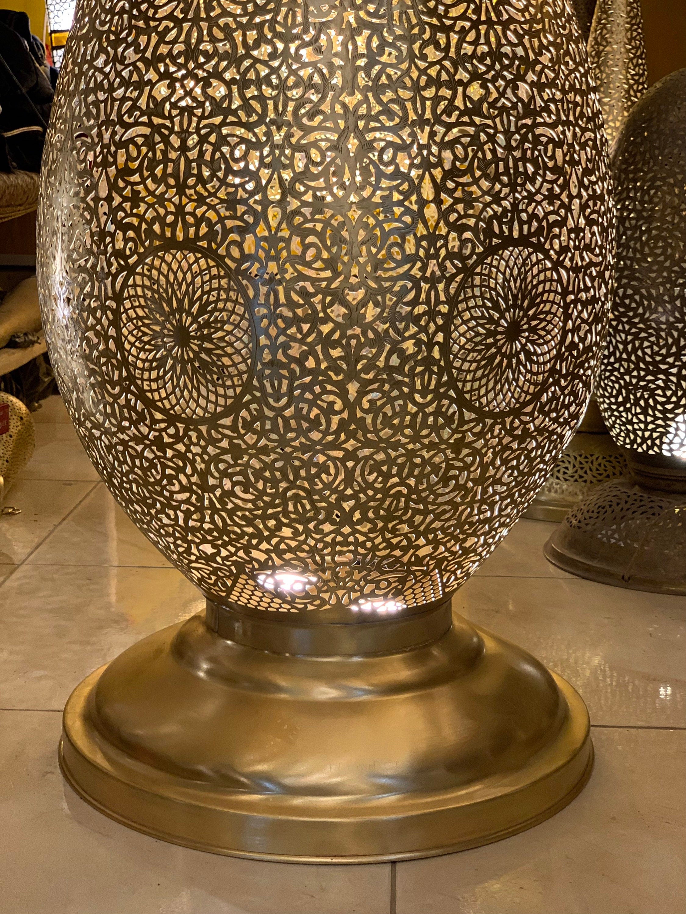 Moroccan floor lamp,standing lamp, Moroccan lighting,floor light, Art Deco light