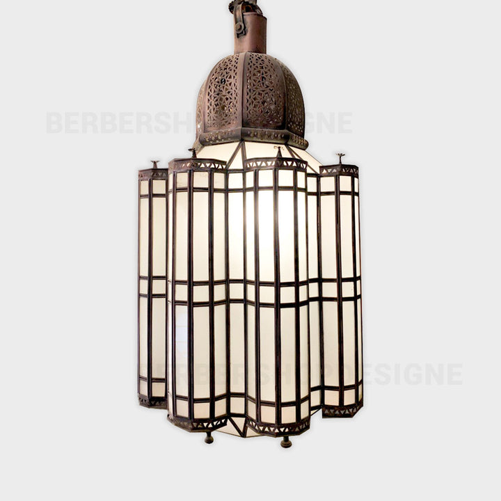 Moroccan hanging lantern light, vintage lantern, handmade lantern light