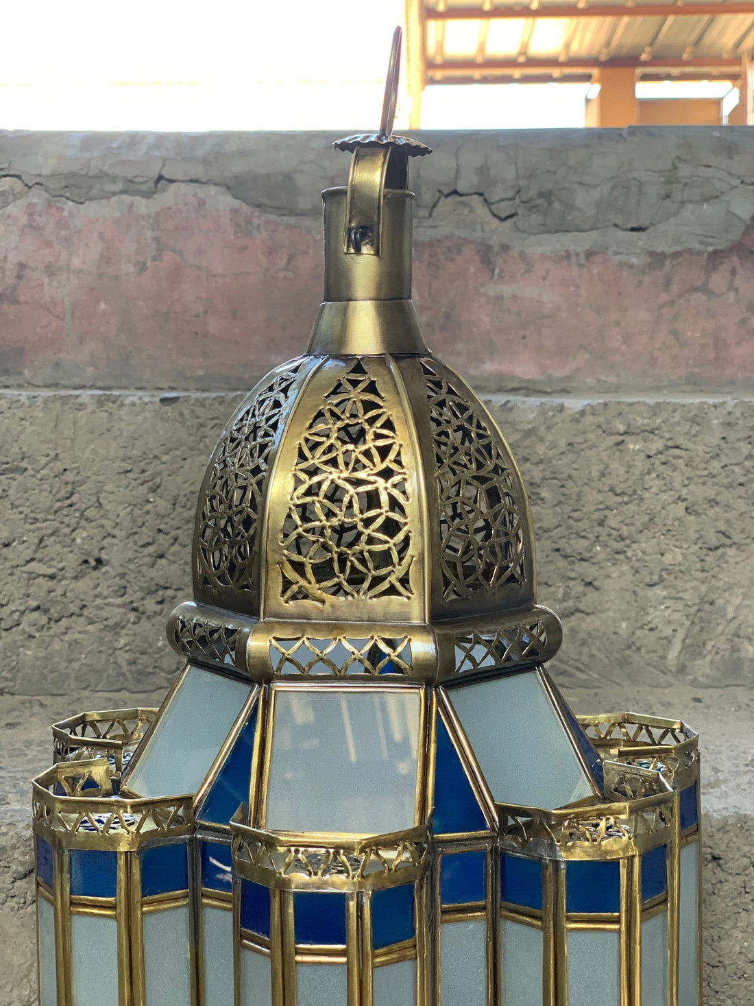 Moroccan lantern, brass floor lamp ,table lamp, standing lamp