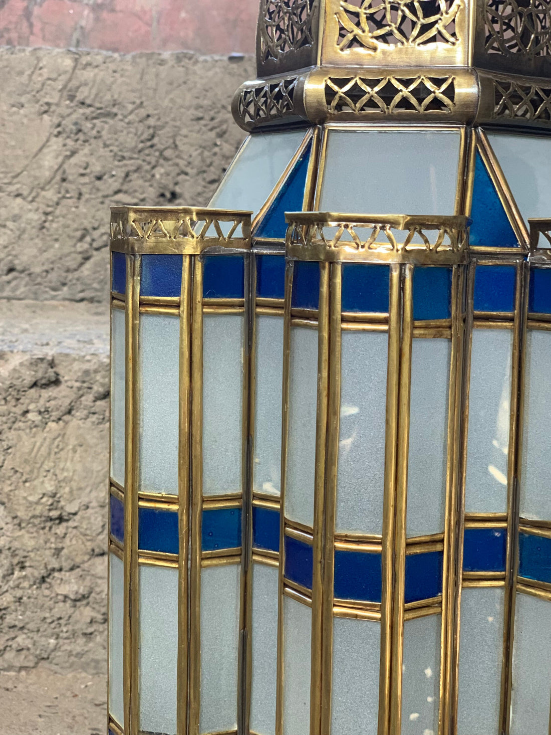 Moroccan hanging lantern light, brass lantern, handmade lantern light