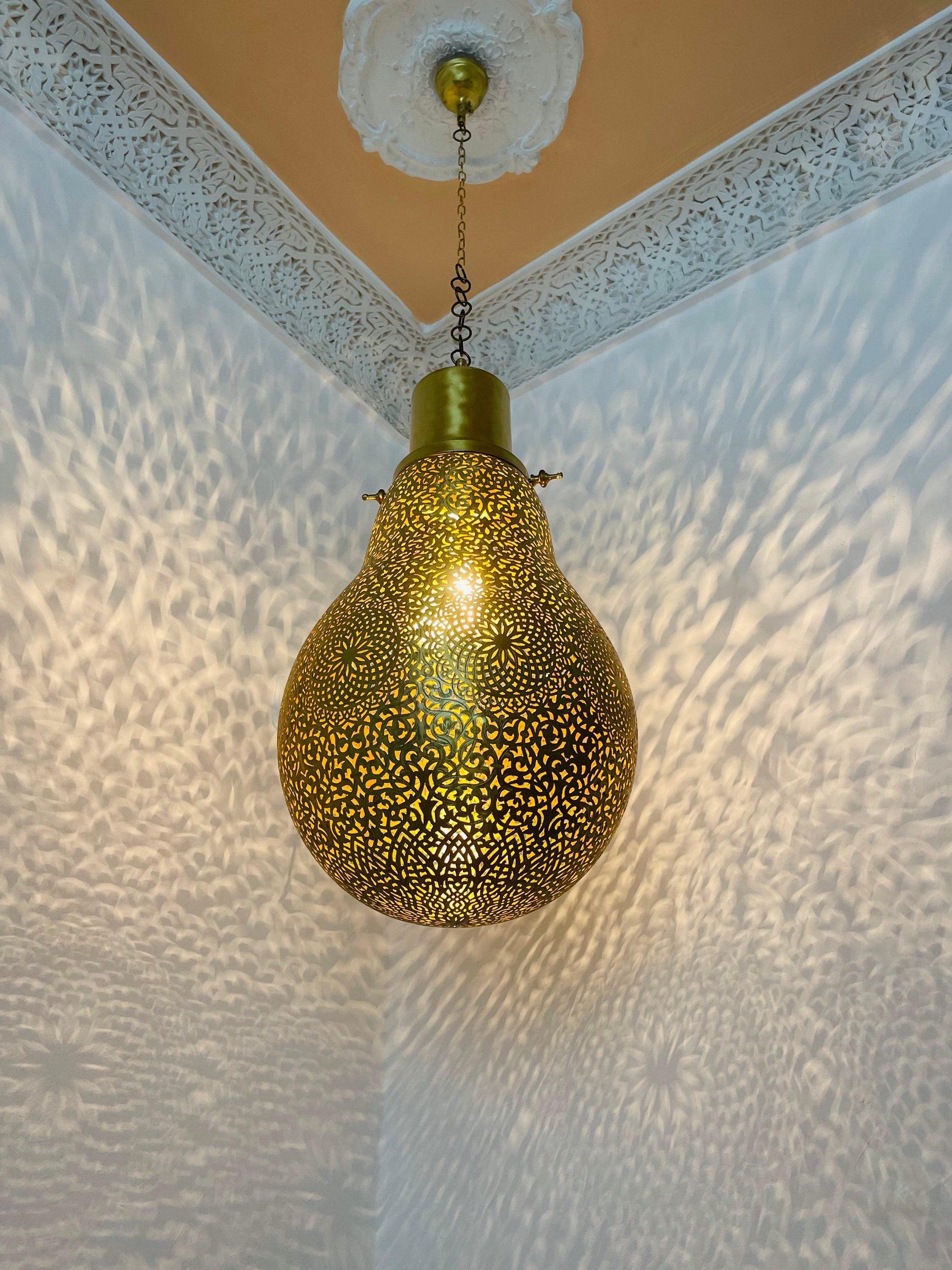Large Moroccan Ceiling Light, Moroccan pendant fixtures  , Hanging Lamp , Lampshades Lighting New Home Decor Lighting