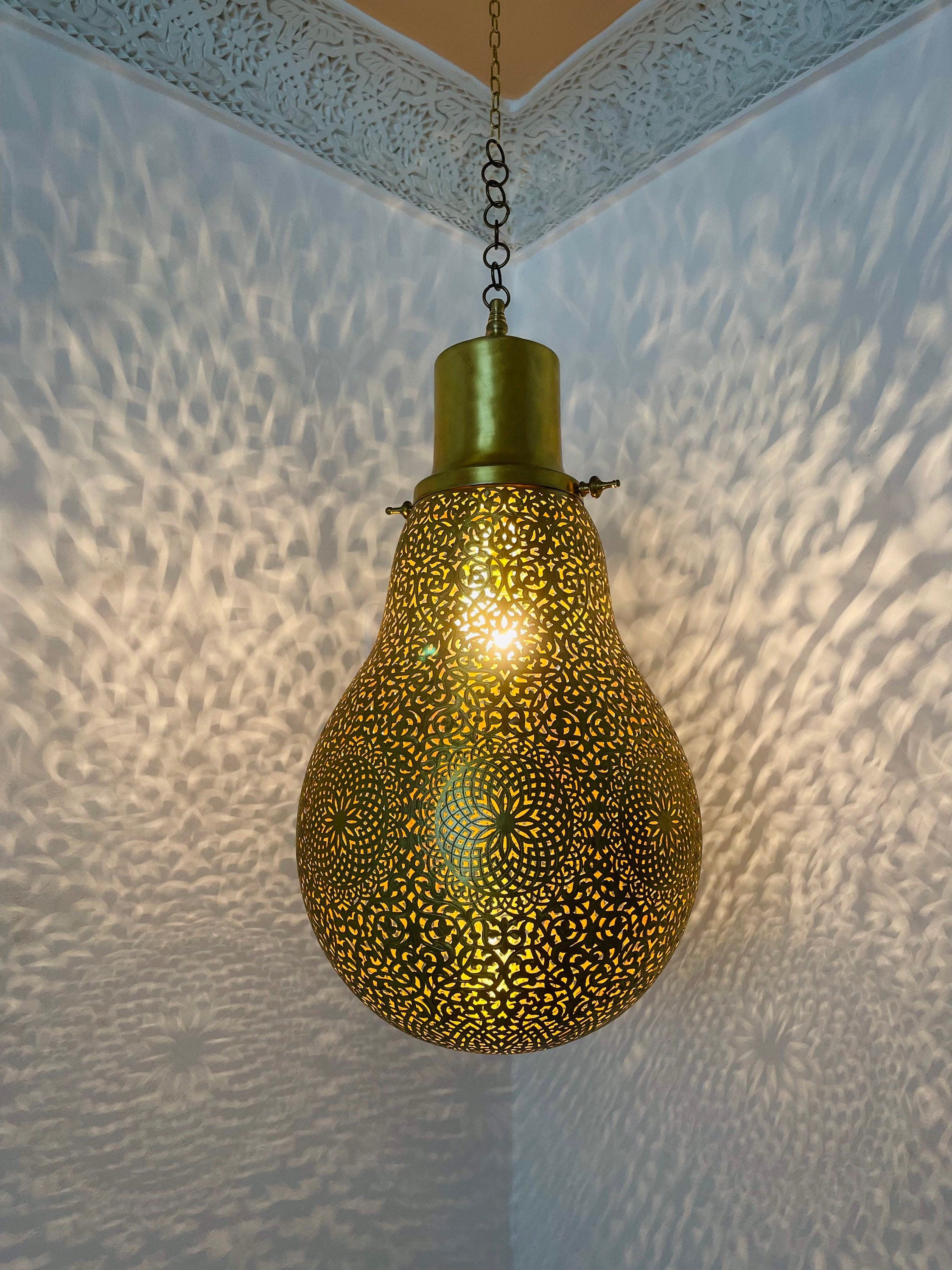 Large Moroccan Ceiling Light, Moroccan pendant fixtures  , Hanging Lamp , Lampshades Lighting New Home Decor Lighting