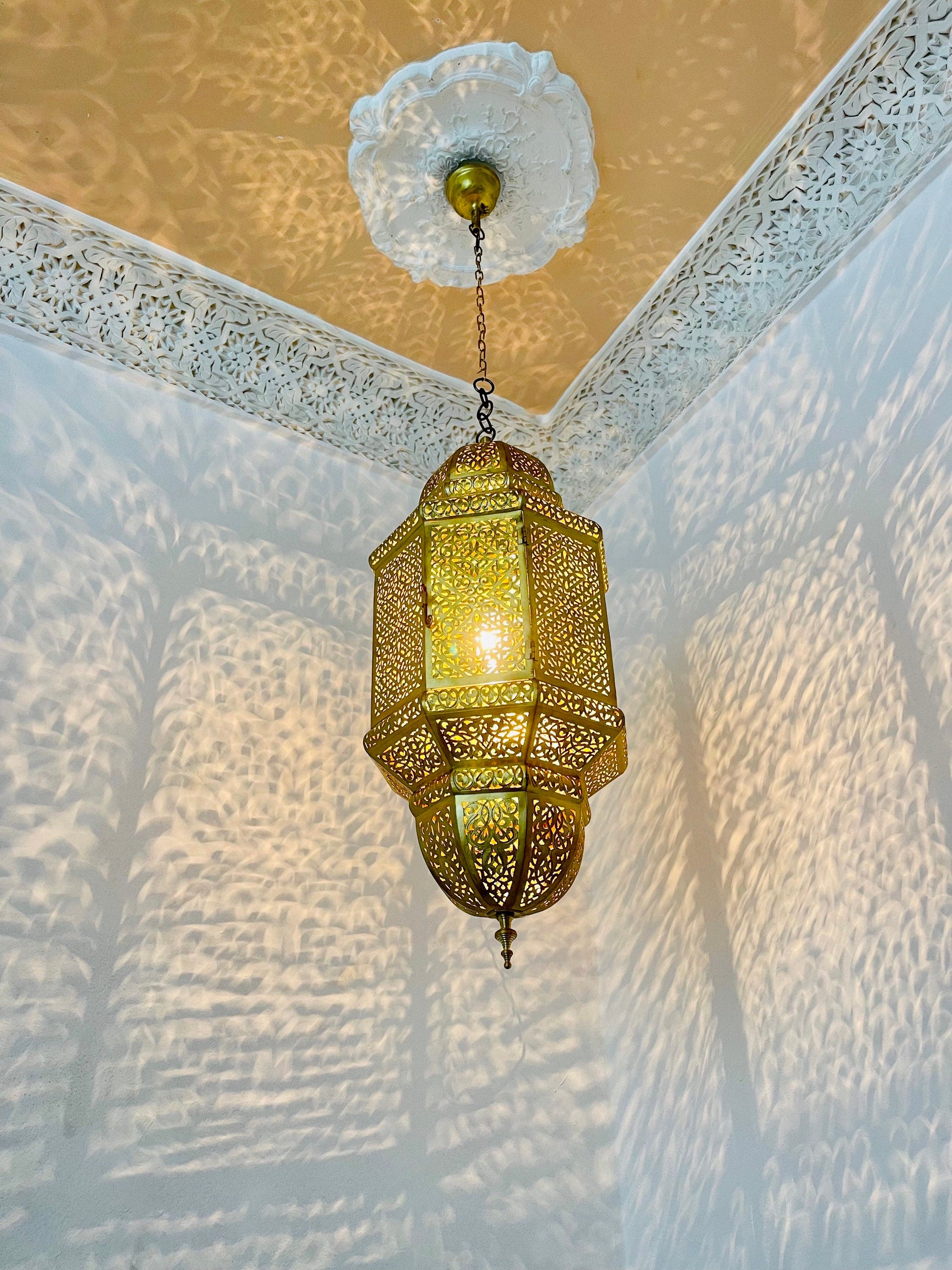 Moroccan pendant fixtures, Hanging Lamp, ceiling light , Lampshades Lighting New Home Decor Lighting