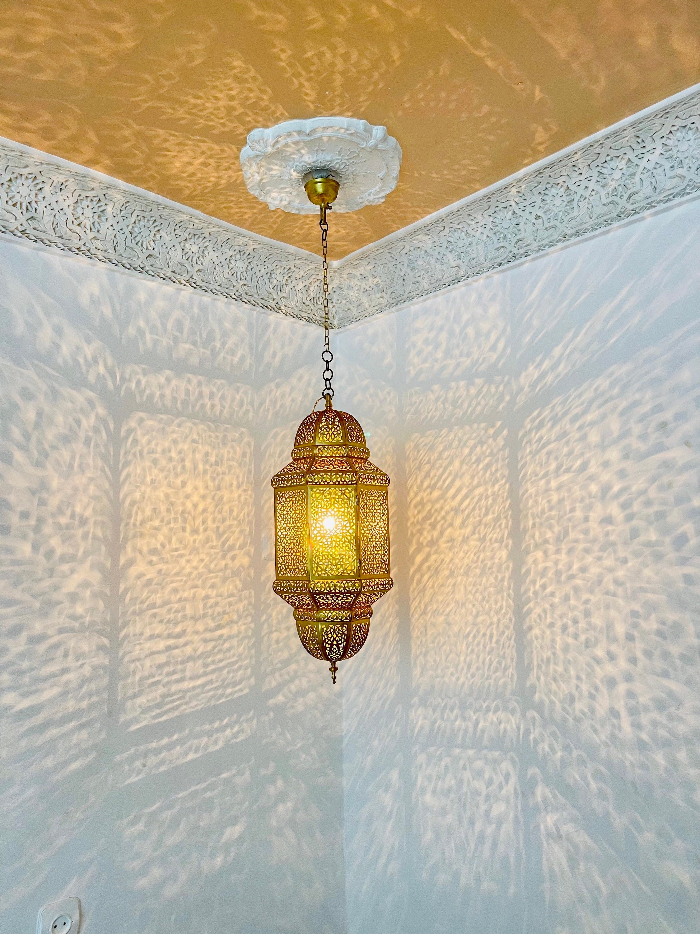Moroccan pendant fixtures, Hanging Lamp, ceiling light , Lampshades Lighting New Home Decor Lighting