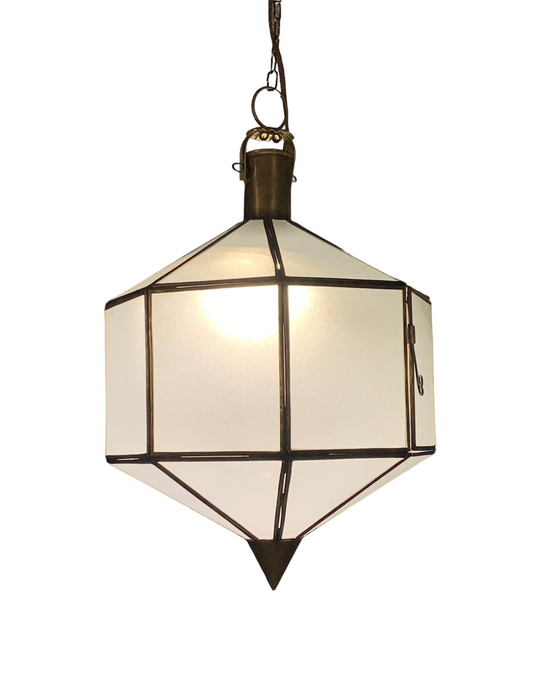 Moroccan Ceiling lights -Pendant Fixtures - Handcrafted Hanging Glass lamp