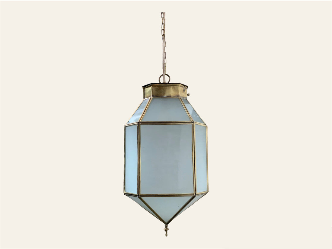 Moroccan pendant light - light Fixtures - Handcrafted Hanging Glass lamp