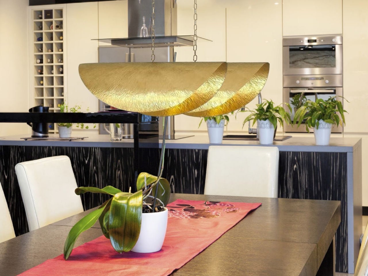 Brass ceiling light, Moroccan pendant light, hanging lamp, Art deco lamp