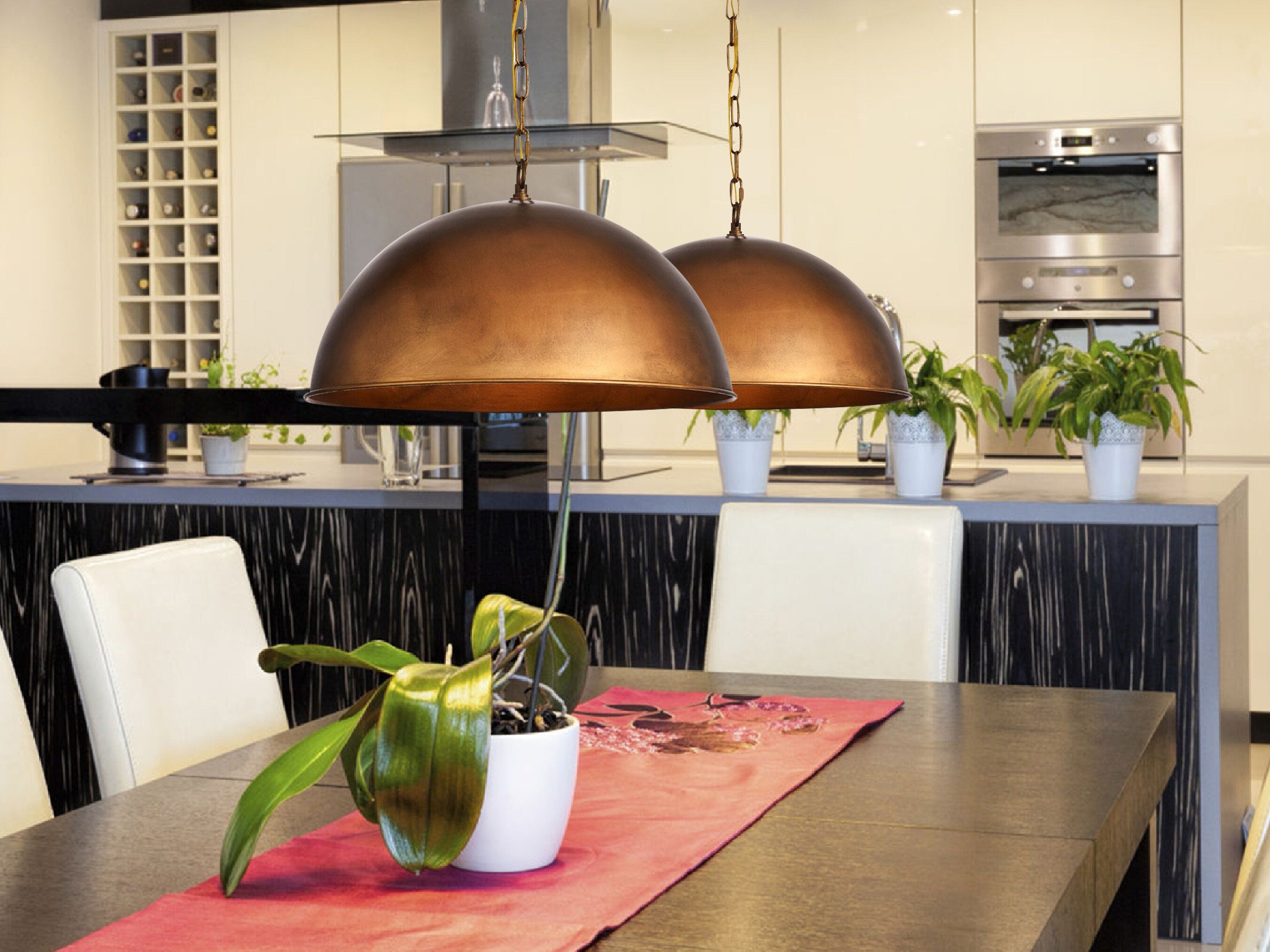 brass pendant light, kitchen island light, Hanging Lamp , art Decor lamp