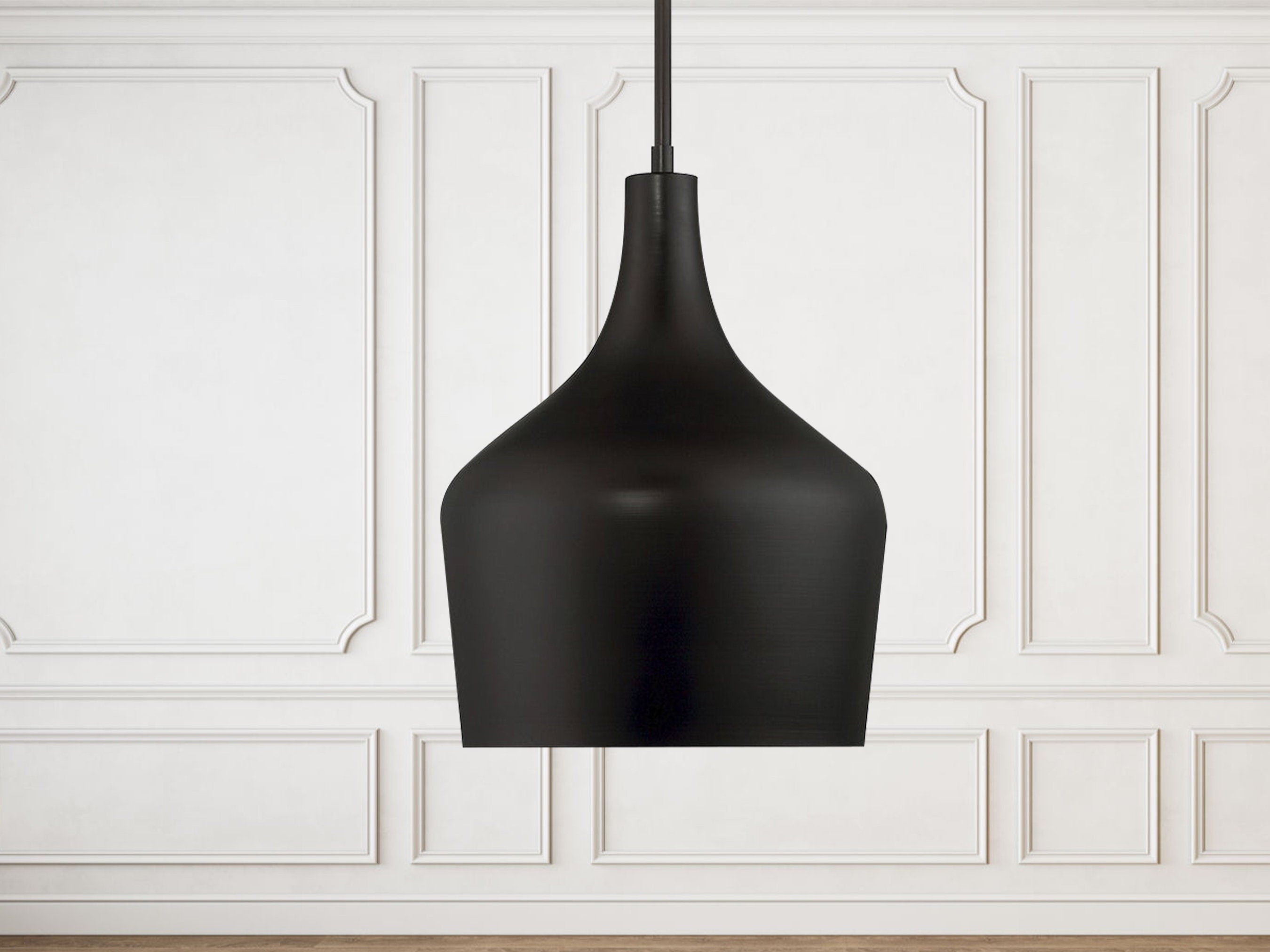 Black pendant light, Hanging Lamp , Lampshades Lighting, art Decor lamp