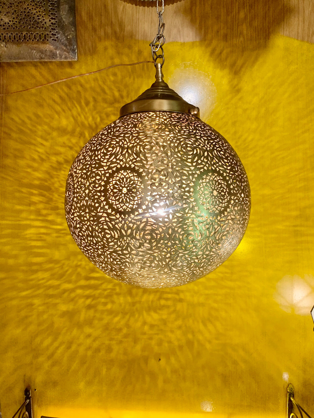 Large Pendant Light, Moroccan lamp, Hanging lamp , Art deco lamp