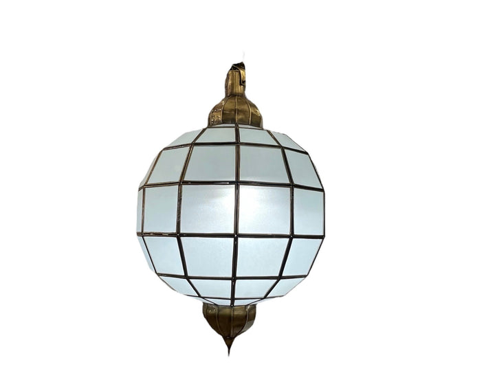 Glass pendant light, Moroccan lamp, light Fixture, hanging lamp