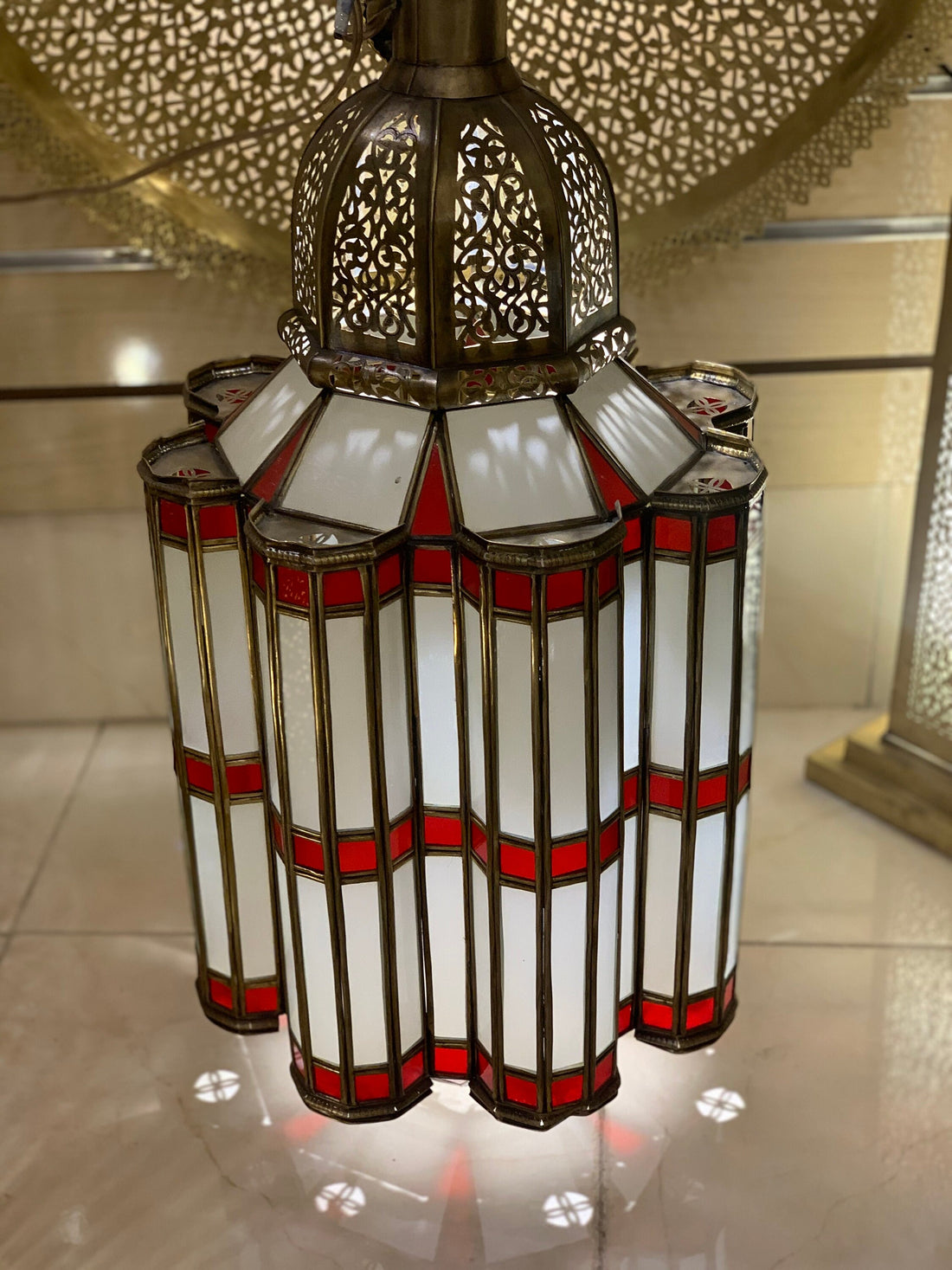 Moroccan table lamp, standing lamp. Moroccan lantern