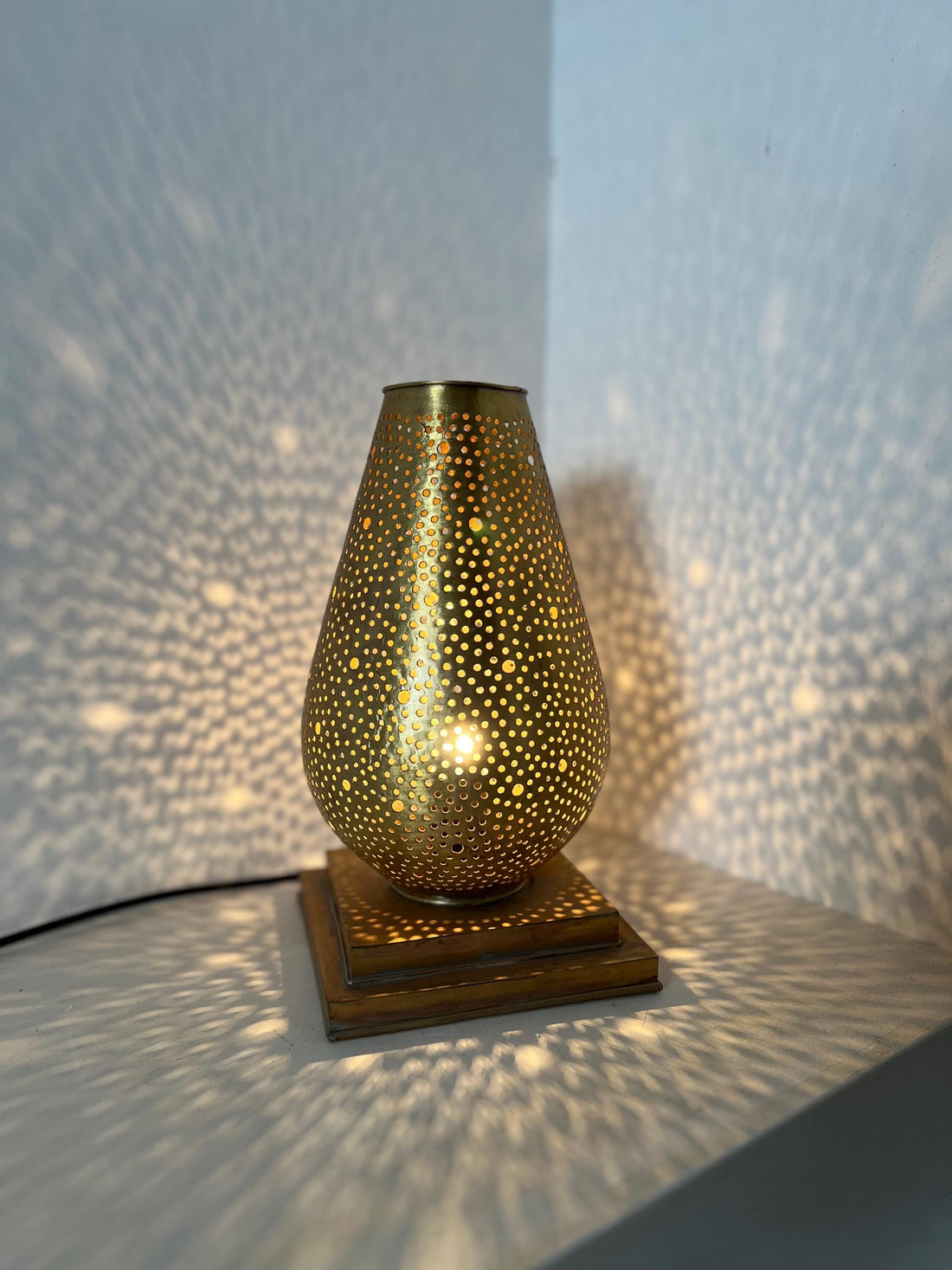 Moroccan table lamp ,Standing Lamp, brass lamp