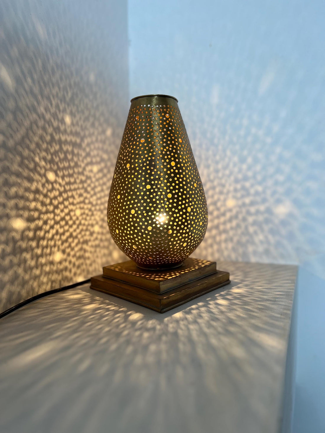 Moroccan table lamp ,Standing Lamp, brass lamp