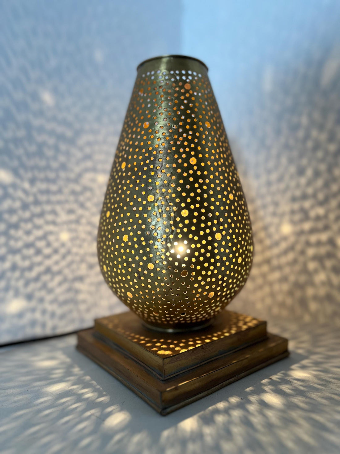 Moroccan table lamp ,Standing Lamp, brass lamp