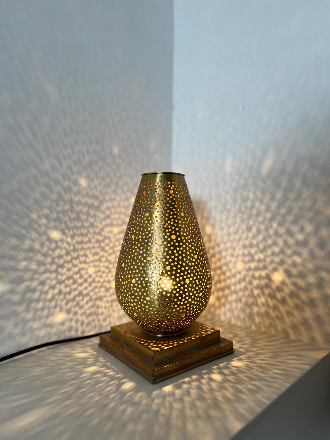 Moroccan table lamp ,Standing Lamp, brass lamp