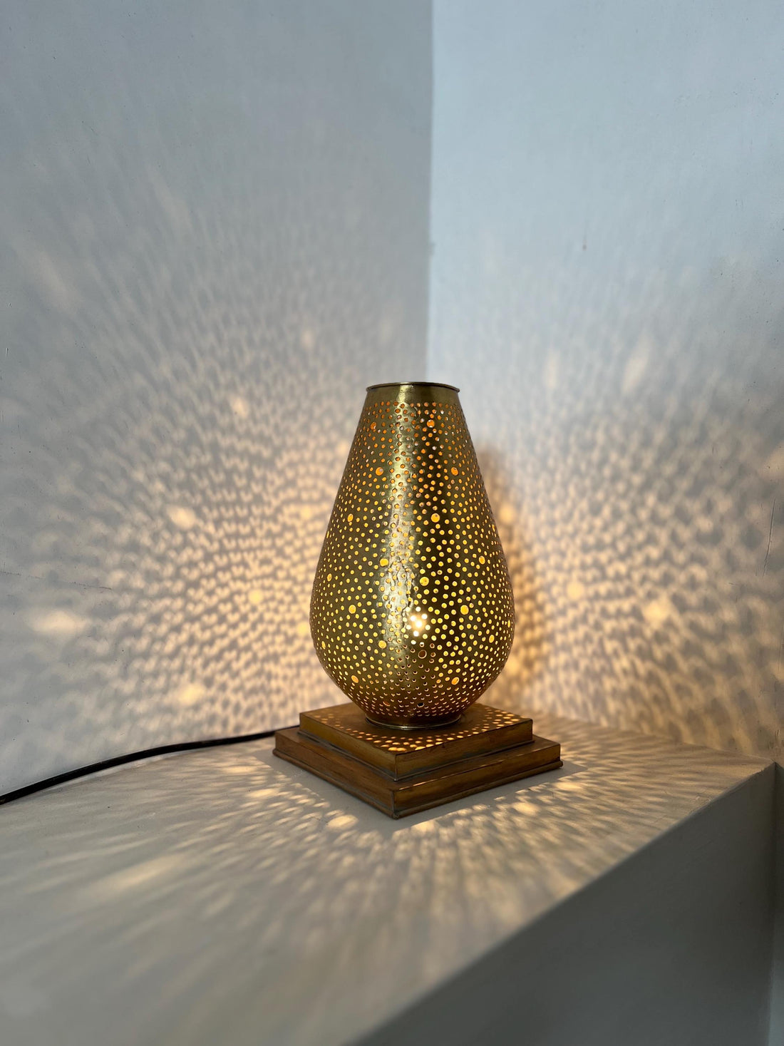 Moroccan table lamp ,Standing Lamp, brass lamp