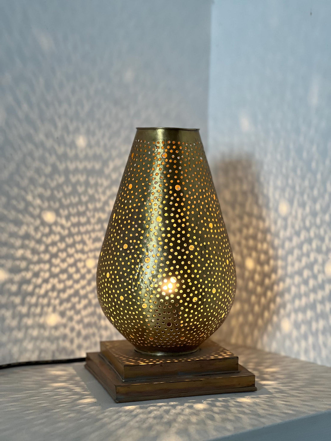 Moroccan table lamp ,Standing Lamp, brass lamp